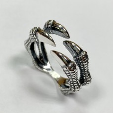 Серебряное кольцо Коготь стк-249