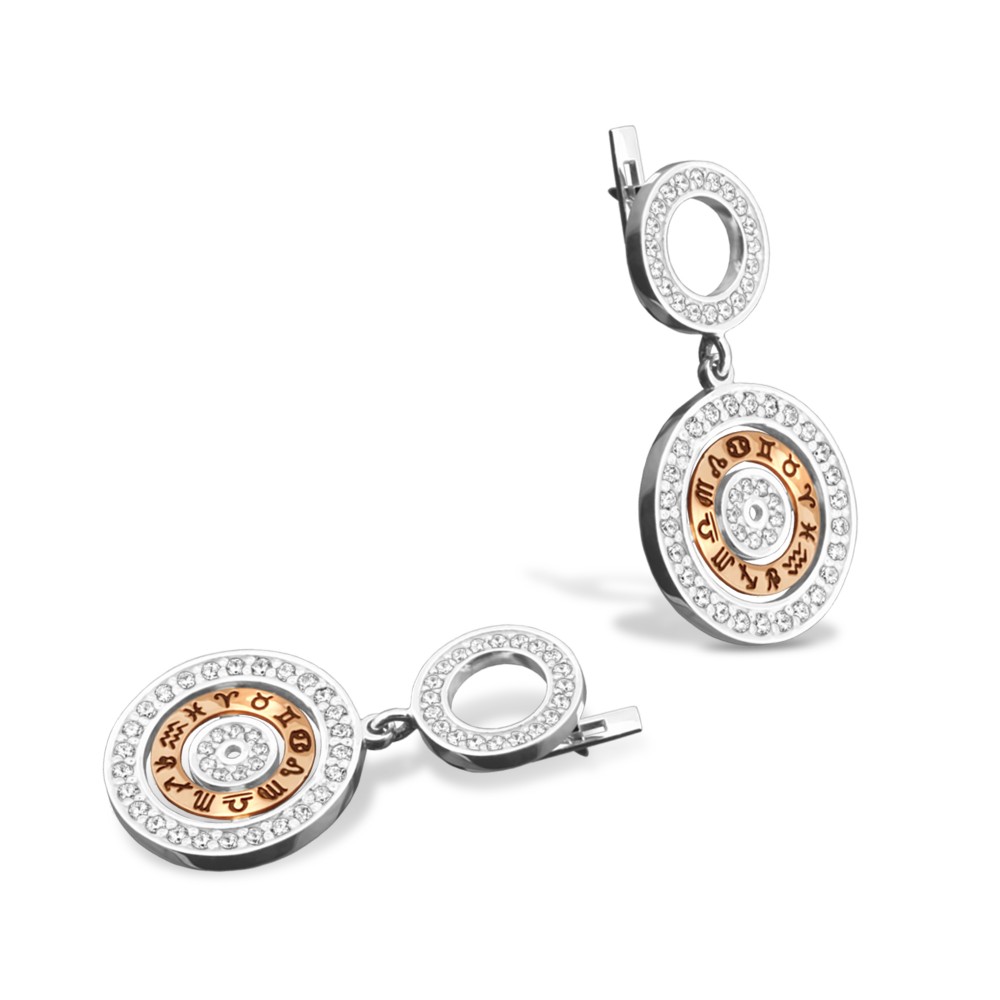 Серебряный гарнитур с золотом бц-022