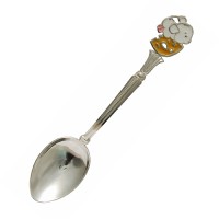 Серебряная ложка детская Мышка на годик БР-8100092