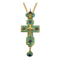 Крест наперсный с цепью серебряный 2.10.0030П1П