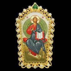 Накладка на митру латунная в позолоте аг-2.7.0134ЛП