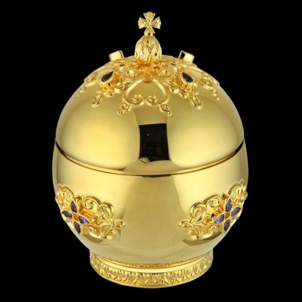 Ладаница латунная "Афонская" в позолоте аг-2.7.0170ЛП