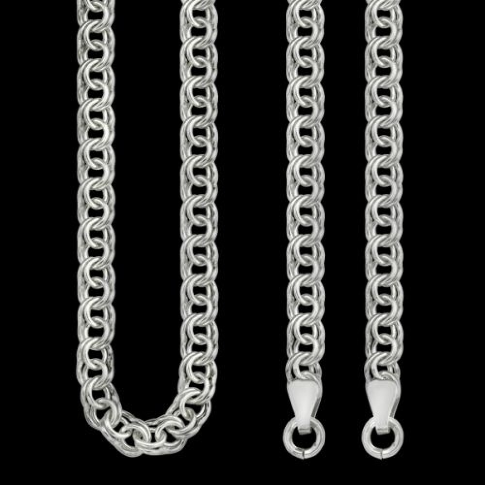 Цепь для священников латунная посеребренная