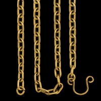 Ланцюг латунний в позолоті для священиків АГ-2.7.0210ЛП