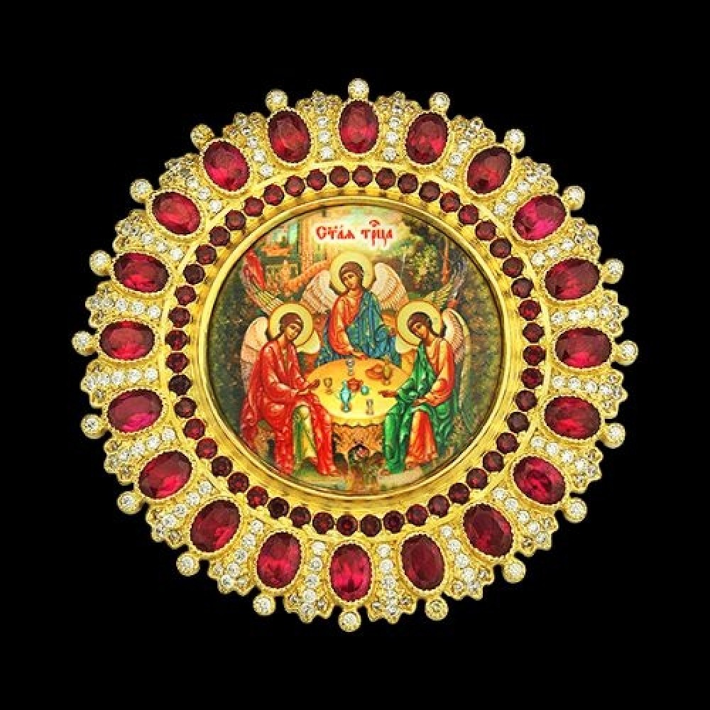 Накладка на митру латунная аг-2.7.0470ЛП