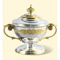 Серебряная сахарница Аристократ АГ-280026