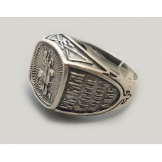 Перстень из серебра Святой Георгий бр-0056521