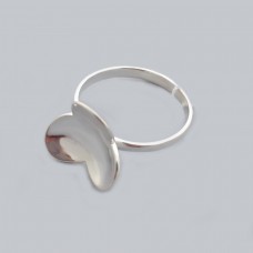 Срібна каблучка Трилисник бр-0061621