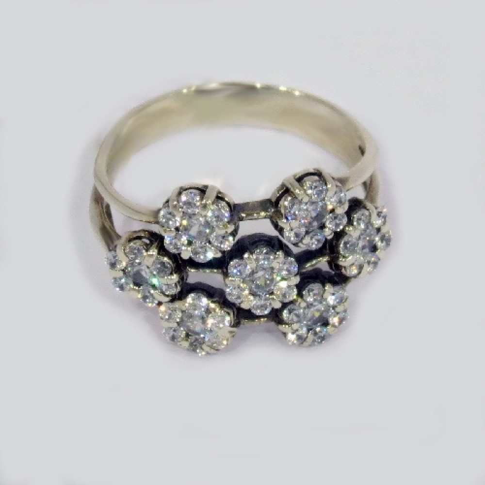 Срібна каблучка бр-2111906