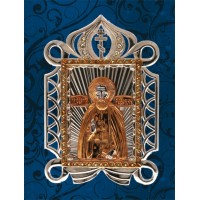 Серебряная икона "Сергий Радонежский" АГ-2.76.0022