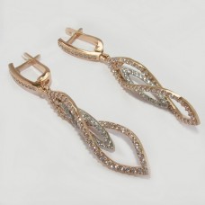 Золотые серьги дс-30018