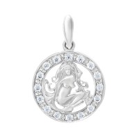 Серебряный подвес Дева ЮМ-3084-6