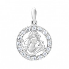 Серебряный подвес Дева ЮМ-3084-6