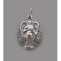 Серебряная ладанка Архангел Михаил 9 бр-3100065