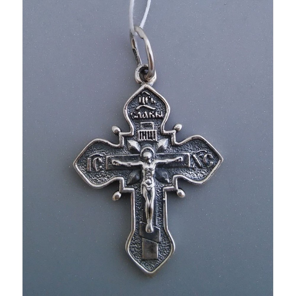 Срібний хрестик бр-3100403