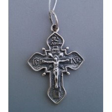 Серебряный крест бр-3100403