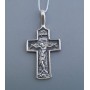 Срібний хрестик бр-3100449