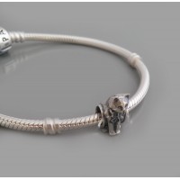 Серебряная бусина "Кошечка" 11 бр-3100516