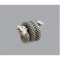 Серебряная бусина "Змея" бр-0059231