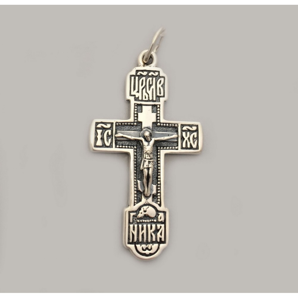 Срібний хрестик бр-0062431