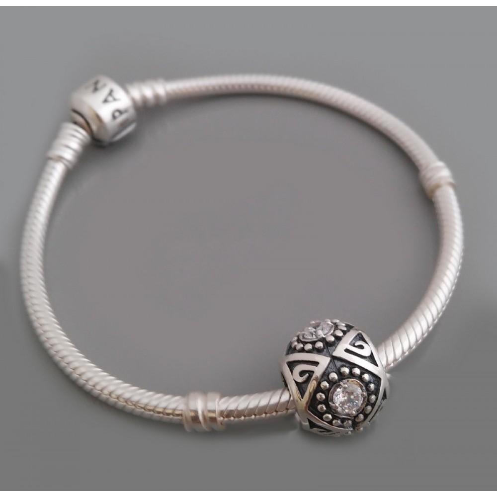 Серебряная бусина Мир 27 бр-3110764