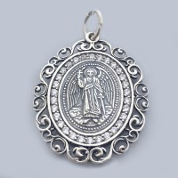 Серебряная ладанка  Архангел Михаил  бр-1109131