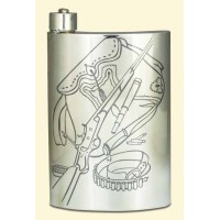 Срібна фляга Рушниця АГ-250046
