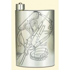 Срібна фляга Рушниця АГ-250046