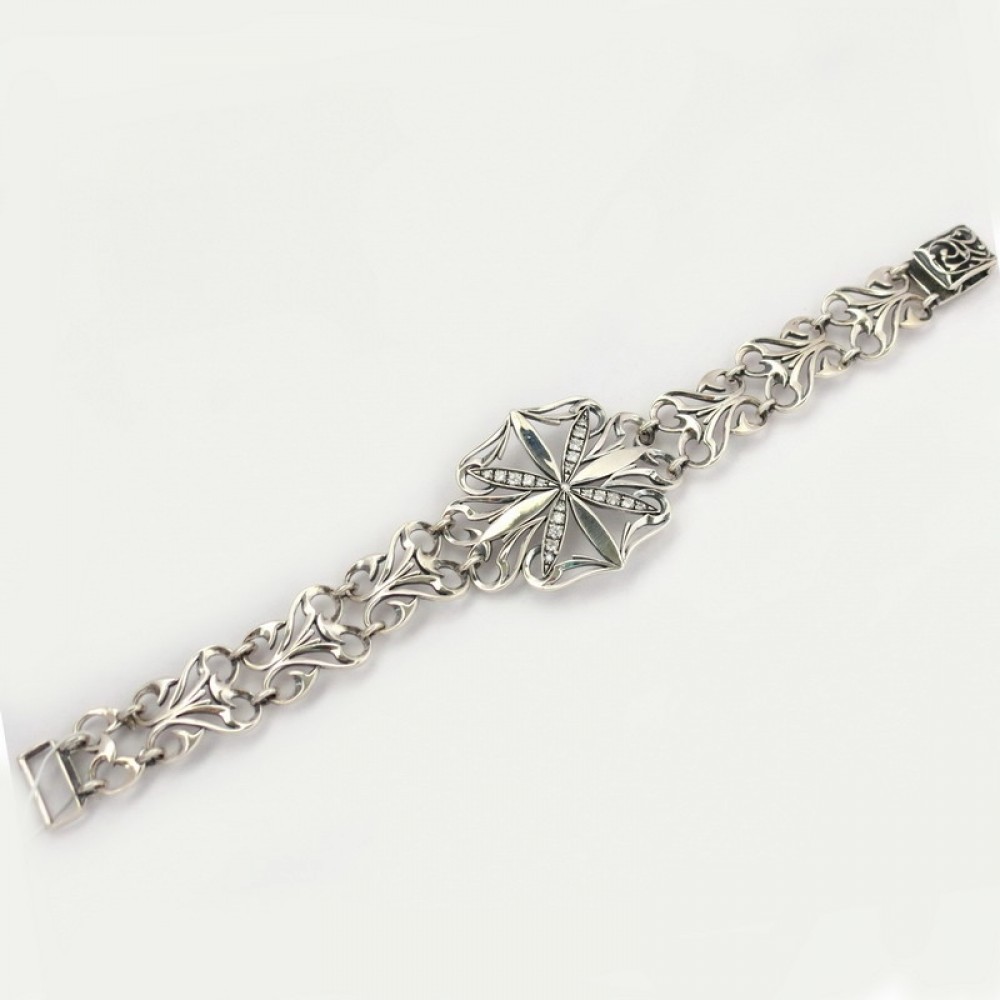 Серебряный браслет бр-10219