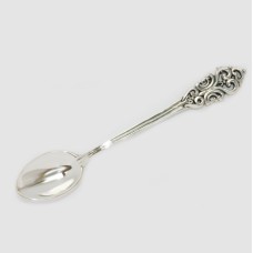 Срібна кавова ложка Вензель бр-66