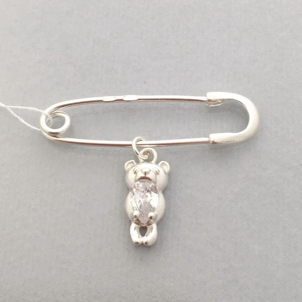 Серебряная булавка ШК-7093