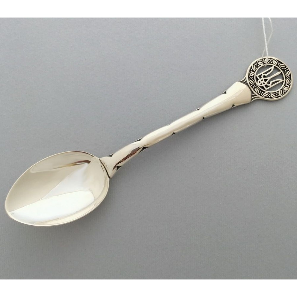 Серебряная ложка Трезубец 2 бр-8100254