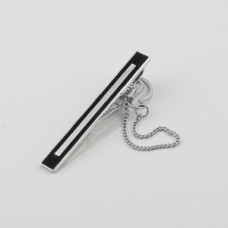 Срібний затискач для краватки ЮМ-8168