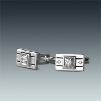 Срібний запонки ЛЗ-8625