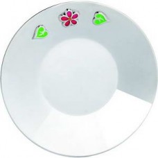 Срібна тарілка "Квітка" ХЮ-080502