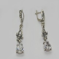 Срібні сережки бр-10868