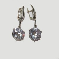 Серебряные серьги "Иоланта" бр-1111043