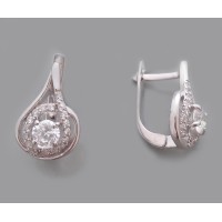 Серебряные серьги бр-1112443