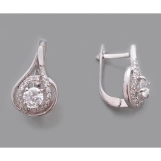 Серебряные серьги бр-1112443