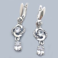 Серебряные серьги бр-1294911