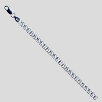 Серебряная цепь Love 45см АМ-2306045