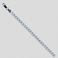 Серебряная цепь Love 45см АМ-2306045