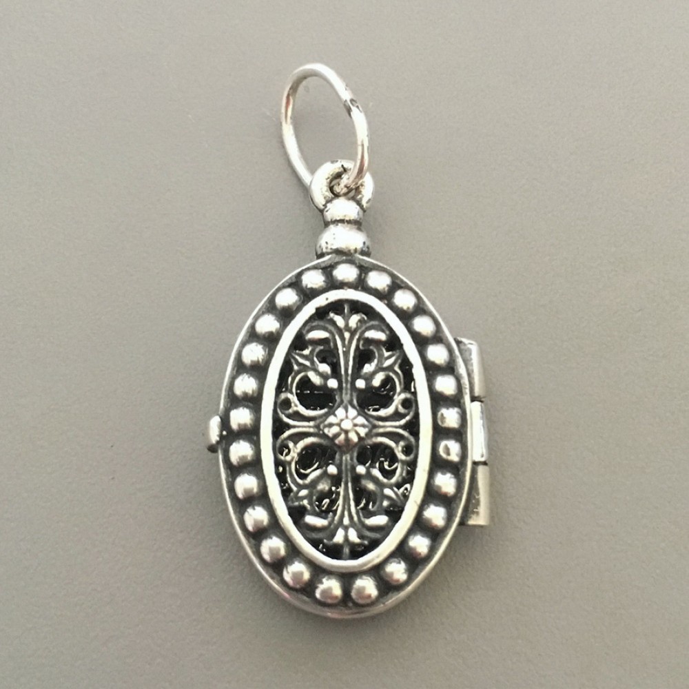 Серебряный складень  Богородица  СТП-0324