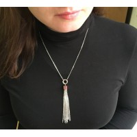 Серебряное колье Джоли БР-0032741