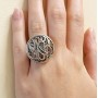 Серебряное кольцо Вселенная бр-1416421