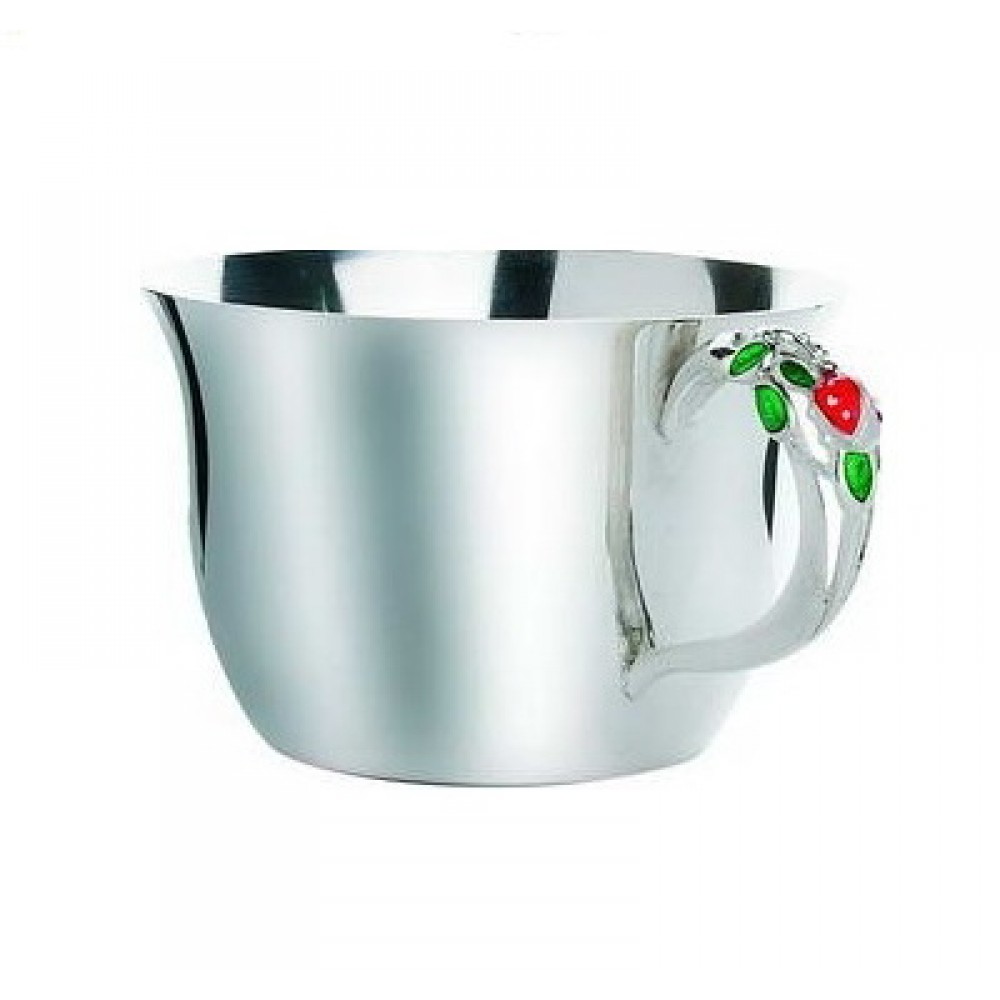 Серебряная чашка Божья коровка ХЮ-080326