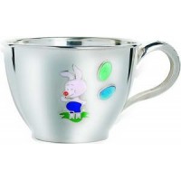 Срібна чашка дитяча Порося 250мл ХЮ-080496