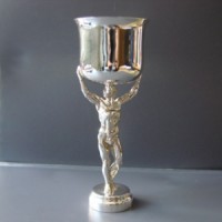 Серебряный бокал Атлант хю-722