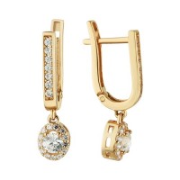 Золотые серьги 1.72.0318