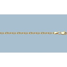 Золотая цепочка Якорная 50см шк-1045